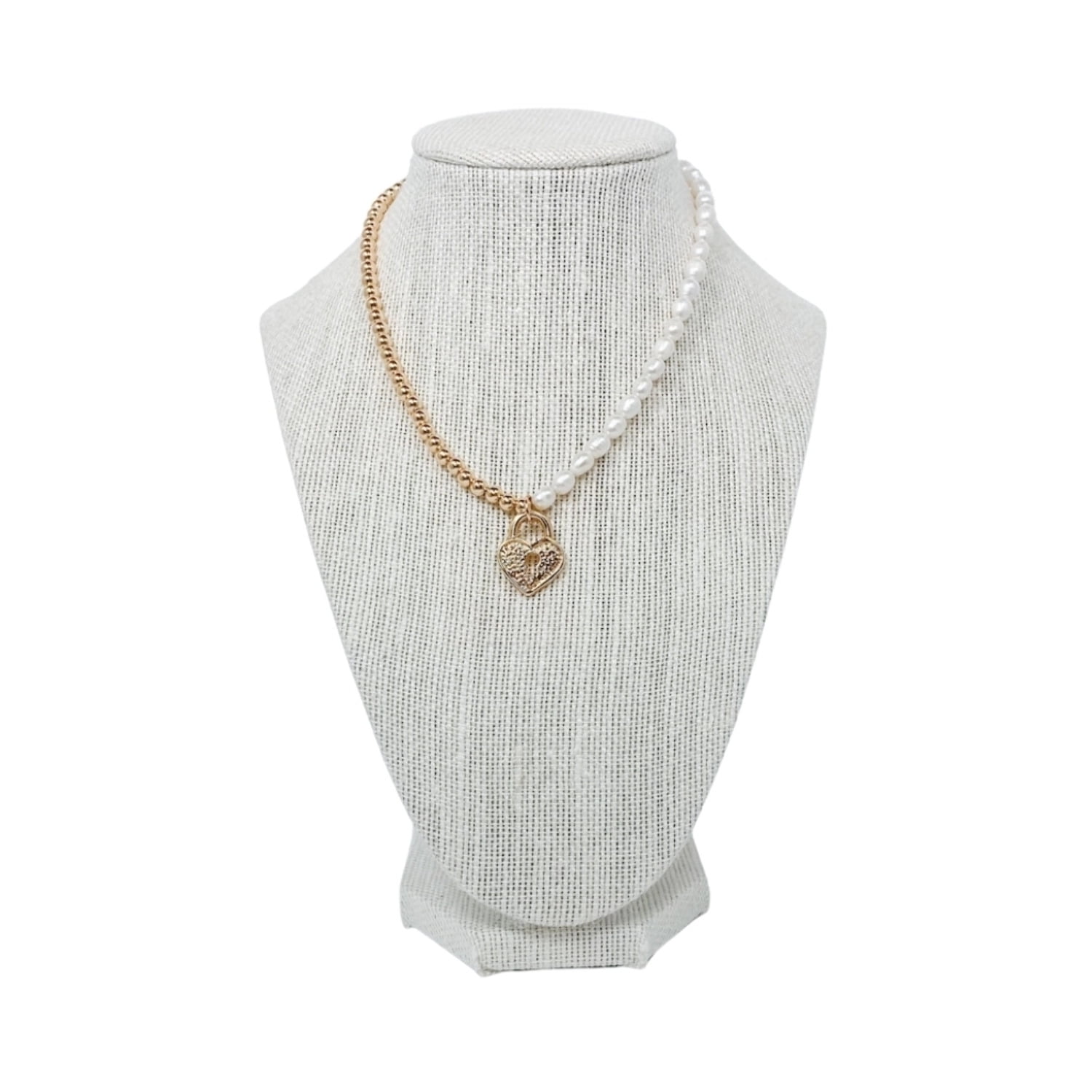 Aokarry Gold Chain Necklace Women, Half Pearl Chain India | Ubuy